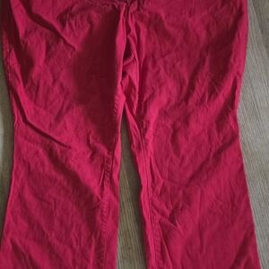 Chic Red Trousers